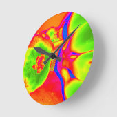 Horloge Ronde fruit fluorescent (Angle)