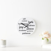 Horloge Ronde Fruit of the Spirit Clock (Maison)