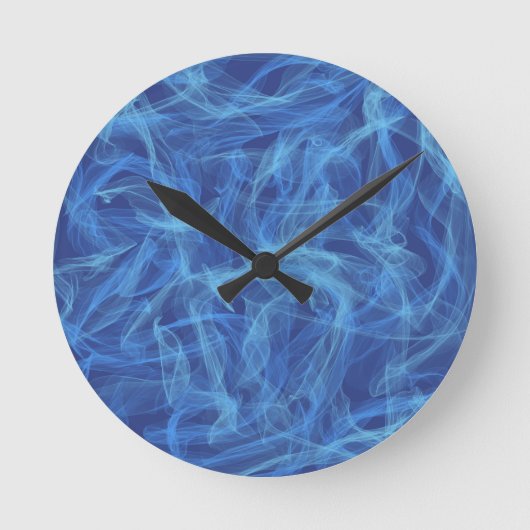 Horloge Ronde Fumée bleue (Recto)