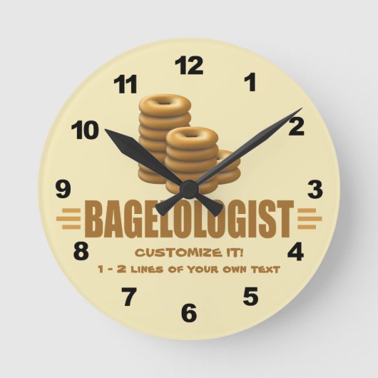 Horloge Ronde Funny Bakery (Recto)