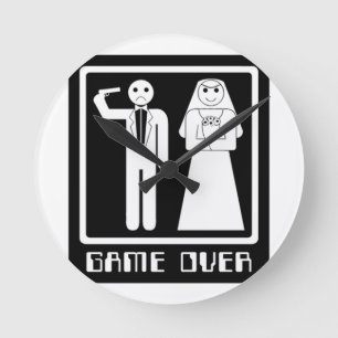 Horloge Ronde Funny game