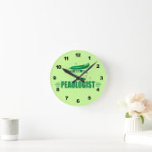 Horloge Ronde Funny Pease (Maison)