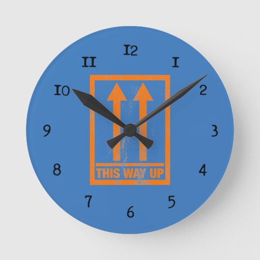 Horloge Ronde Funny this way (Recto)