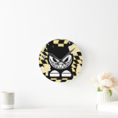 Horloge Ronde Funny Yellow Labubou-Inspired  (Maison)