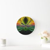 Horloge Ronde Futuristic Wall Clock (Maison)