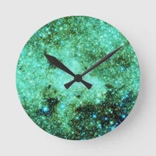 Horloge Ronde Galaxie de la Voie Lactée Verte