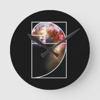 Galaxie en spirale de Fibonacci