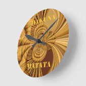 Horloge Ronde Galerie d'or (Angle)