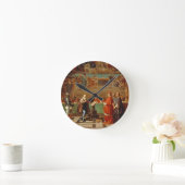 Horloge Ronde Galileo Galilei (1564-1642) devant les membres de (Maison)