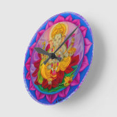 Horloge Ronde Ganesh (Angle)
