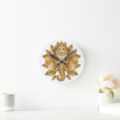 Horloge Ronde Ganesha 3 (Maison)