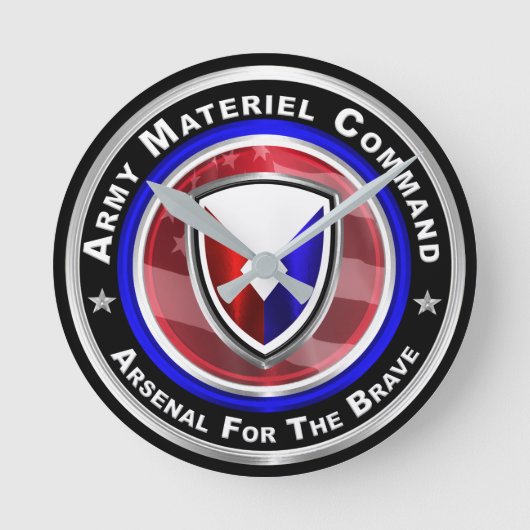 Horloge Ronde Garde du commandement du matériel de l'Armée de te (Recto)