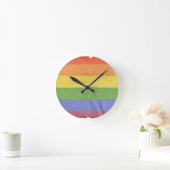 HORLOGE RONDE GAY PRIDE VINTAGE DESIGN (Maison)