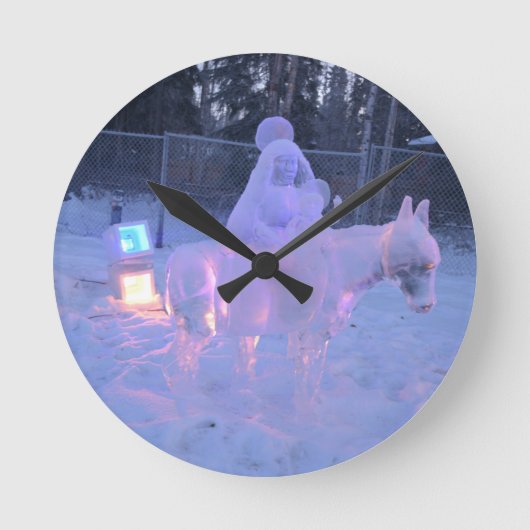 Horloge Ronde Gelé (Recto)