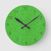 Horloge Ronde Gemmes vertes (Recto)