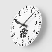 Horloge Ronde Gentian wheel (Angle)