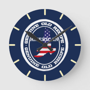 Horloge Ronde Genuine Recipe American