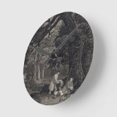 Horloge Ronde George Stubbs | Shooting, plate 4, engraved by Wil (Angle)