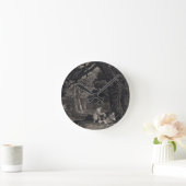 Horloge Ronde George Stubbs | Shooting, plate 4, engraved by Wil (Maison)