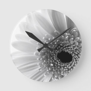 Horloge Ronde Gerbera marguerite