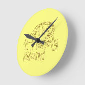 Horloge Ronde Giraffe (Angle)