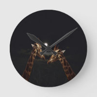 Giraffe Love In the Moonlight