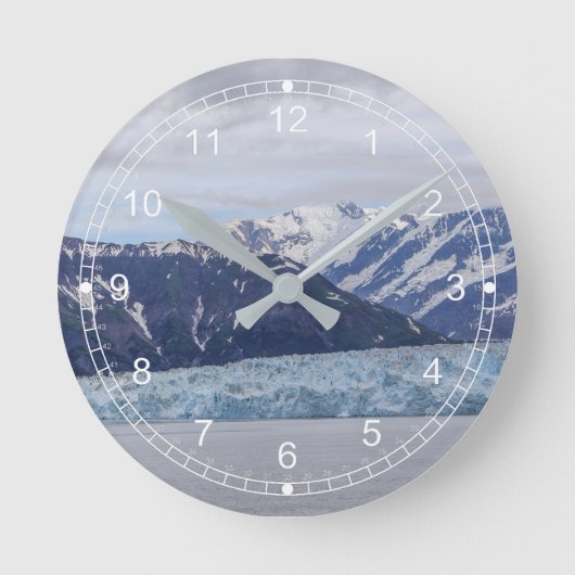 Horloge Ronde Glacier Hubbard (Recto)