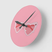 Horloge Ronde Glasses (Angle)