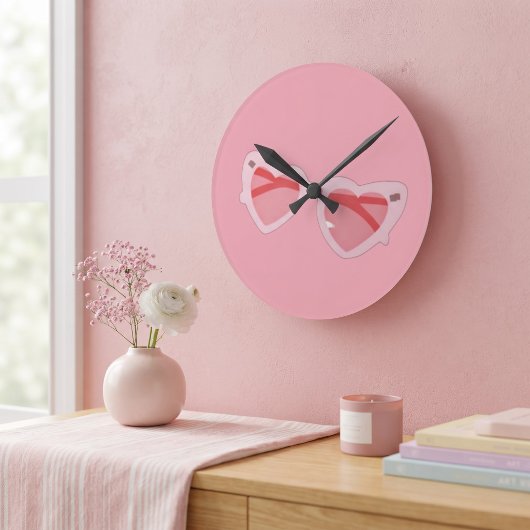 Horloge Ronde Glasses