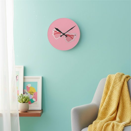 Horloge Ronde Glasses