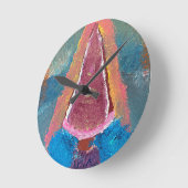 Horloge Ronde Gnomeification clock (Angle)