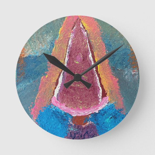 Horloge Ronde Gnomeification clock (Recto)