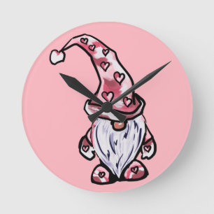 HORLOGE RONDE GNOMES