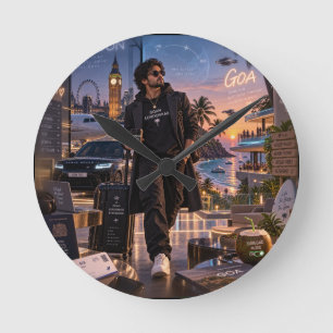 Horloge Ronde Goan Londonkar • Deux villes, une âme • Mêmes raci