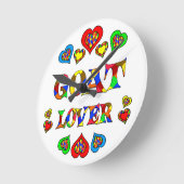 Horloge Ronde Goat Lover (Angle)