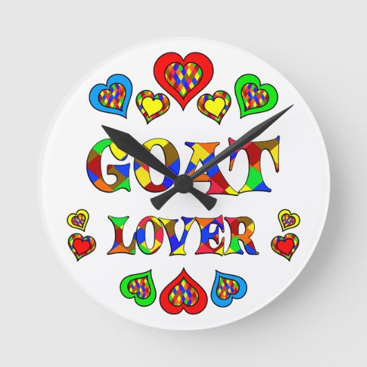 Horloge Ronde Goat Lover (Recto)