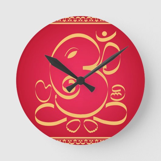 Horloge Ronde God Om (Recto)