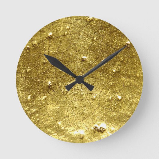 Horloge Ronde Gold stone (Recto)
