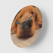 Horloge Ronde Golden Retriever Wall Clock (Angle)