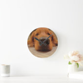 Horloge Ronde Golden Retriever Wall Clock (Maison)