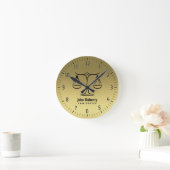 Horloge Ronde Golden Scales of Justice (Maison)