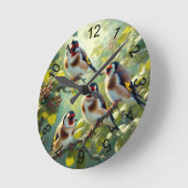Horloge Ronde Goldfinch 1 (Angle)
