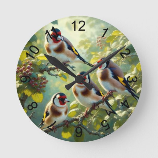 Horloge Ronde Goldfinch 1 (Recto)