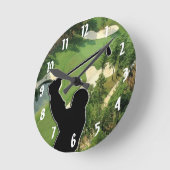 Horloge Ronde Golf   (Angle)