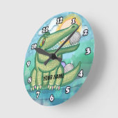 Horloge Ronde Golf Alligator (Angle)