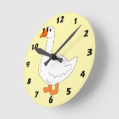 Horloge Ronde Goose Design (Angle)