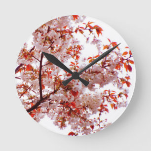 HORLOGE RONDE GORGEANT BOUQUET DE SALONS