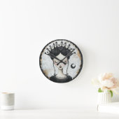 Horloge Ronde Goth Queen (Maison)