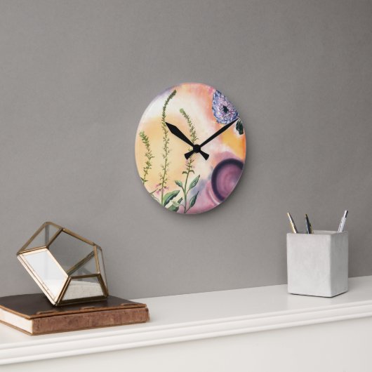 Horloge Ronde Grâce de Filigrane (Bureau)