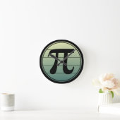 Horloge Ronde Gradient | Happy Pi Day Math (Maison)